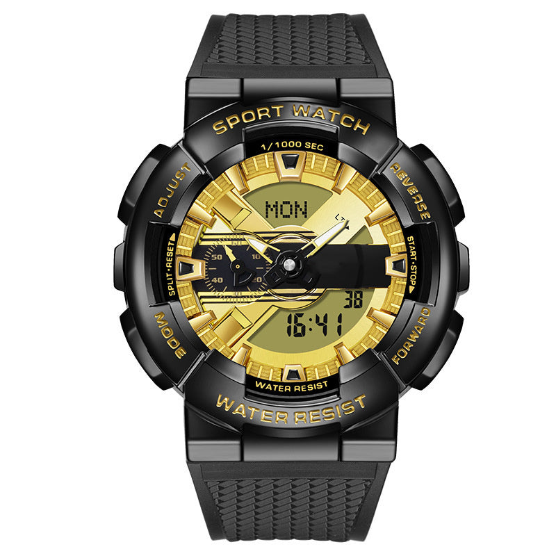 Men's Dual Display Electronic Watch